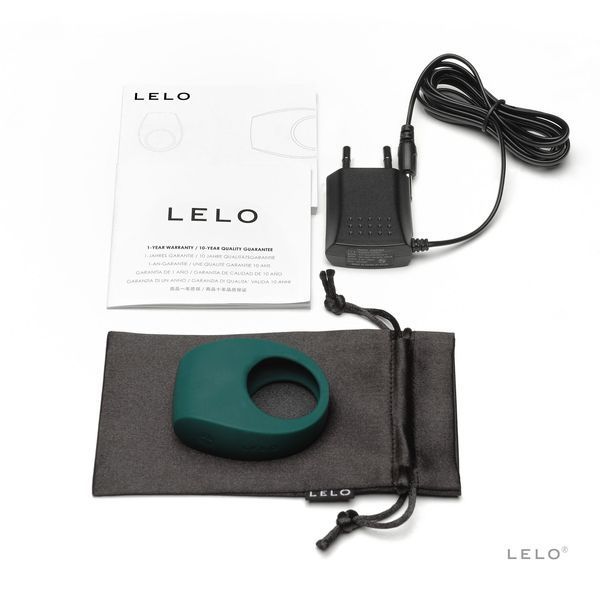 Ерекційне кільце з вібрацією LELO Tor 2 Green SO8120
