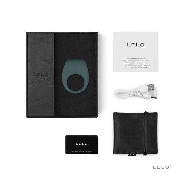 Ерекційне кільце з вібрацією LELO Tor 2 Green SO8120