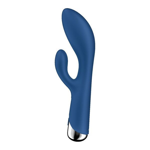 Вибратор-кролик с ротацией Satisfyer Spinning Rabbit 1 Blue, 3 мотора SX0562