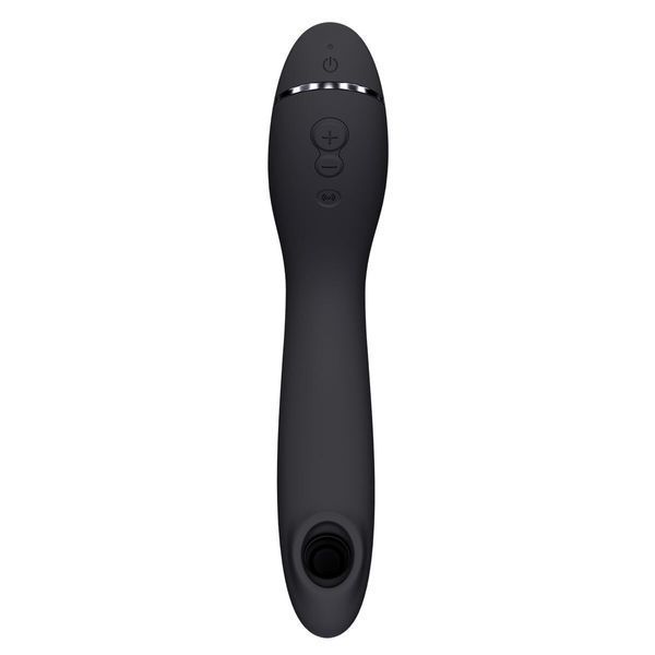 Вакуумний стимулятор для точки G та клітора з вібрацією Womanizer OG Dark Grey, 12 рівнів, 3 режими SX0533