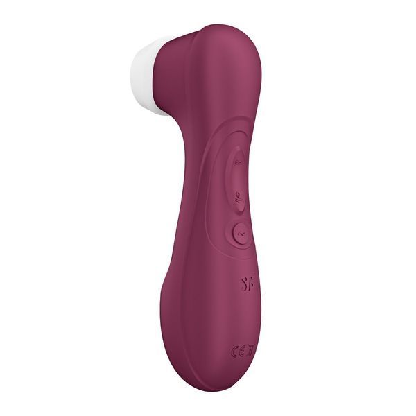 Вакуумний кліторальний стимулятор Satisfyer Pro 2 Generation 3 with Liquid Air Connect App Wіnе Red SO7774