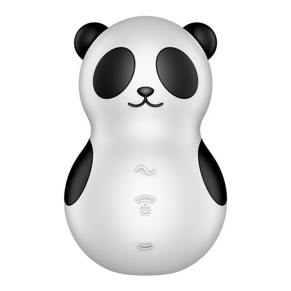 Вакуумный стимулятор с вибрацией Satisfyer Pocket Panda, 12 режимов вибрации, 11 уровней вакуума SX2176