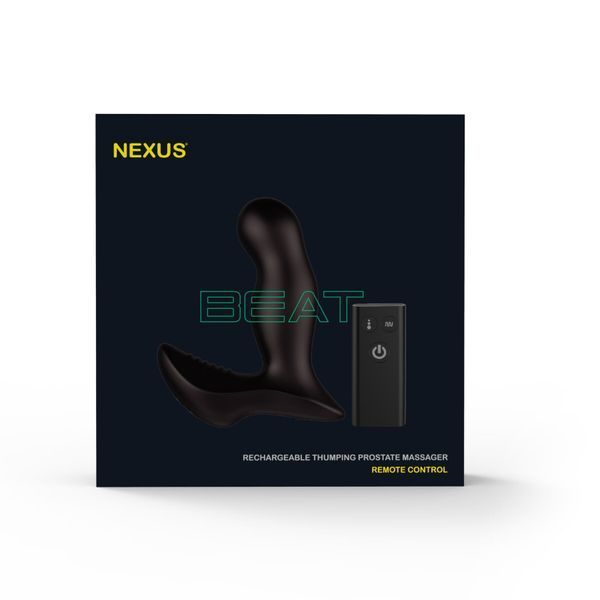 Массажер простаты Nexus Beat с пульсирующей жемчужиной и вибрацией SO4804