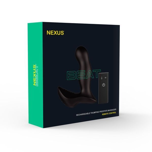 Массажер простаты Nexus Beat с пульсирующей жемчужиной и вибрацией SO4804