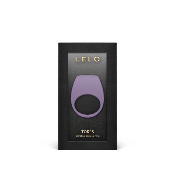 Ерекційне кільце з вібрацією LELO Tor 3 Violet Dusk, керування зі смартфона SX0702