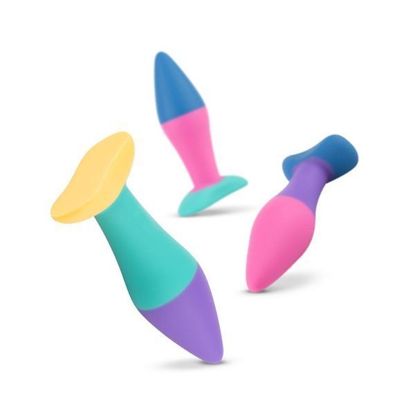 Набор анальных пробок PMV20 Koda &ndash; Butt Plug Set, диаметр 2,9 см, 3,9 см, 5 см SO8897