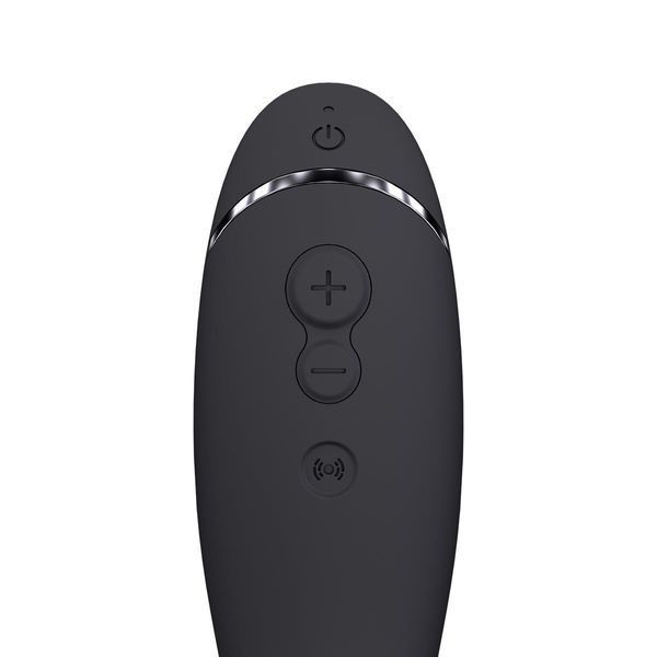 Вакуумний стимулятор для точки G та клітора з вібрацією Womanizer OG Dark Grey, 12 рівнів, 3 режими SX0533