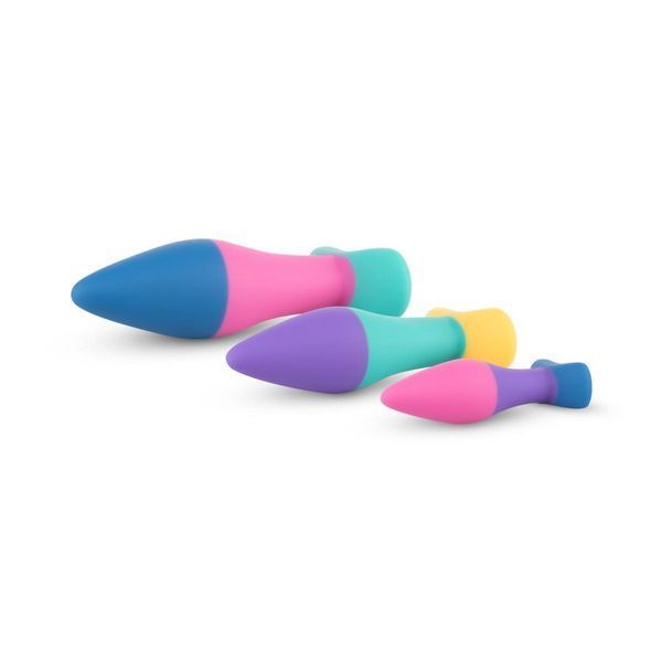 Набор анальных пробок PMV20 Koda &ndash; Butt Plug Set, диаметр 2,9 см, 3,9 см, 5 см SO8897