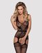 Бодистокинг Obsessive Bodystocking F217 S/M/L, элегантный силуэтный рисунок, имитация чулок SO7226 фото 1