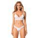 Эротический комплект Obsessive Heavenlly 2-pcs set M/L, бюстгальтер и танга SO8173 фото 1