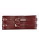 Шкіряний пояс для бондажу Liebe Seele Wine Red Waist Cuff, M Size SO9461 фото 5