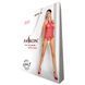 Бодистокинг в крупную сетку Passion BS087 red, открытая спина, халтер, с доступом SO6380 фото 6