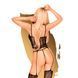 Бодистокинг с топом и чулками на подвязках Penthouse - Sex Dealer Black XL SO5290 фото 2