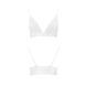 Эластичный топ с кружевом Passion PS001 TOP M, white SO4188 фото 4