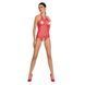 Бодистокинг в крупную сетку Passion BS087 red, открытая спина, халтер, с доступом SO6380 фото 3