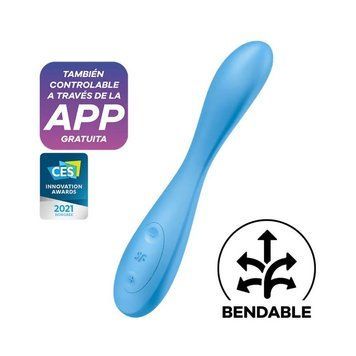 Универсальный смарт-вибратор Satisfyer G-Spot Flex 4+, гибкий ствол с фиксацией положения SO6724