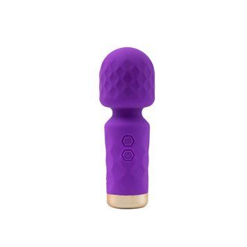 Вибромассажер M&rsquo;Lady Mini Vibrating Wand Purple SX3144