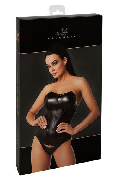 Корсет Noir Handmade F334 Powerwetlook corset - 6XL SX2022