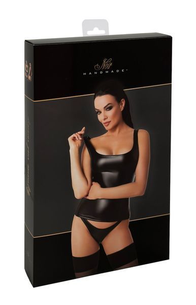 Топ Noir Handmade F346 Powerwetlook top - L SX2110