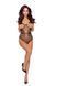 Боди-сетка с узором Passion BS115 One Size, black SX2484 фото 1