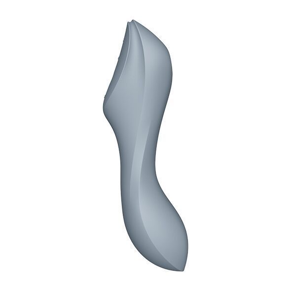 Вакуумный стимулятор с вибрацией Satisfyer Curvy Trinity 3 BlueGrey SO6118