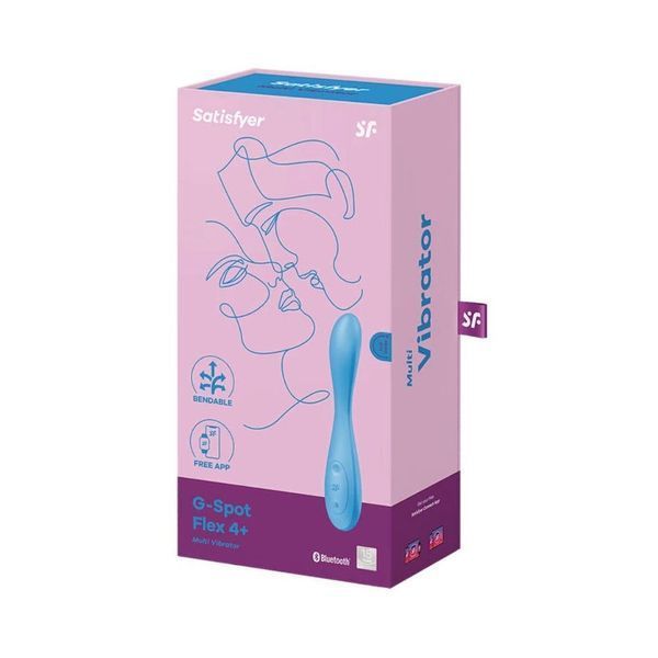Универсальный смарт-вибратор Satisfyer G-Spot Flex 4+, гибкий ствол с фиксацией положения SO6724