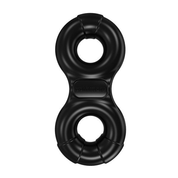 Ерекційне віброкільце Bathmate Vibe Ring Eight, подвійне, для члена і мошонки SO2441