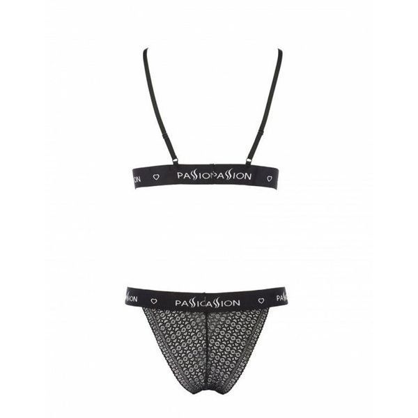Комплект белья Passion Exclusive GLAMISS SET XXL/XXXL, black PS27103