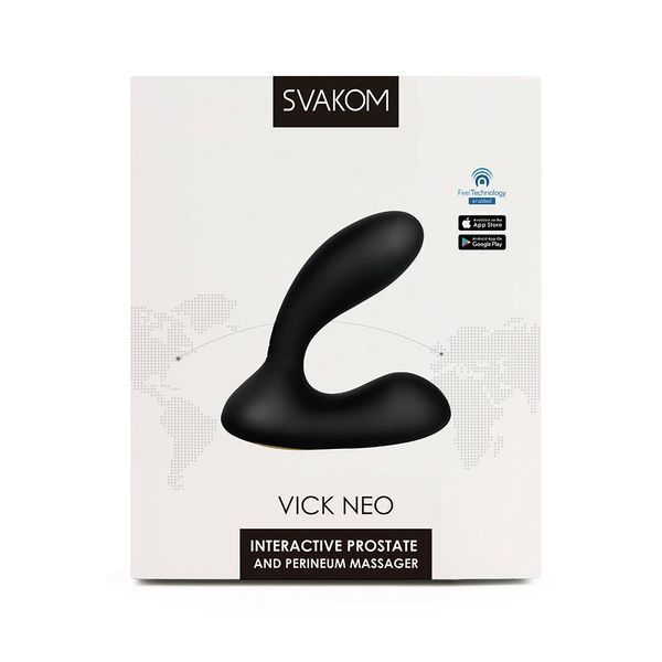 Интерактивный массажер простаты и вибратор точки G Svakom Vick Neo SO4860