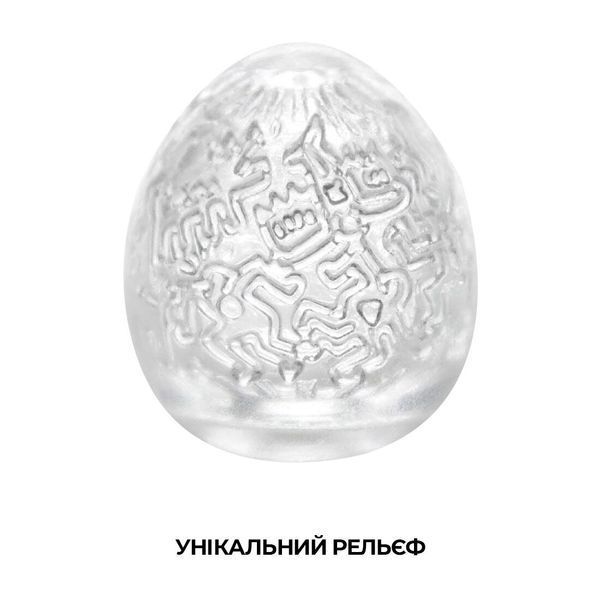 Мастурбатор-яйце Tenga Keith Haring Egg Party SO1650