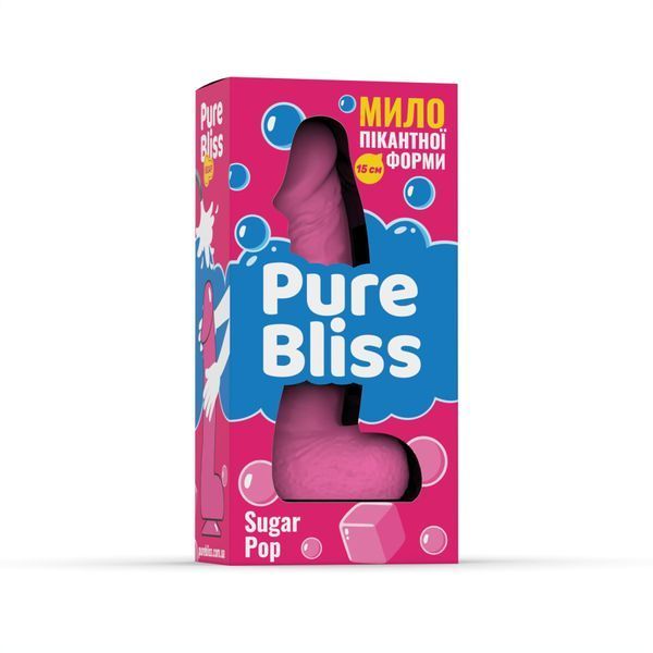 Ароматне мило пікантної форми Pure Bliss Pink Sugar Pop (Жуйка) 15 см SX3023