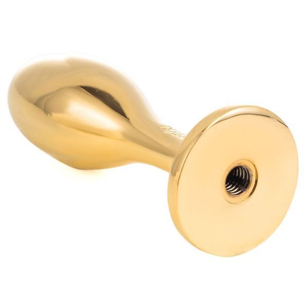 Металева анальна пробка &mdash; кролячий хвіст LOCKINK SEVANDA White Bunny-Tail Anal Rose-shape Plug SX0867