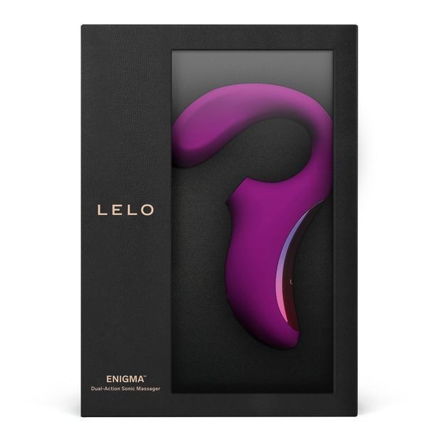 Кліторально-вагінальний звуковий стимулятор LELO Enigma Deep Rose SO8071