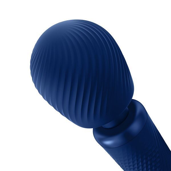 Вібромасажер Fun Factory VIM Vibrating Wand midnight blue, суперпотужний та легкий, до 6 годин роботи SX0920