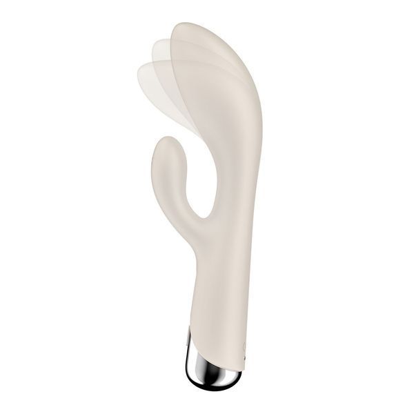 Вибратор-кролик с ротацией Satisfyer Spinning Rabbit 1 Beige, 3 мотора SX0563