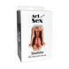 Сексуальное платье из сетки Art of Sex- Sharlotte черное L-2XL SX2410 фото 3