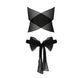 Комплект белья Passion AMORE SET black, стринги и лиф в виде подарочной ленты с бантом EL14701 фото 4