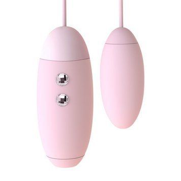 Вакуумний стимулятор з віброяйцем 2-в-1 KISSTOY Miss VV Pink SO3761