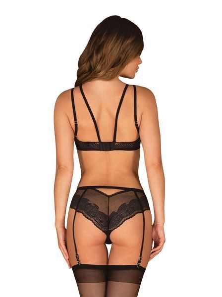 Комплект Obsessive Allastia 2-pcs set black S/M SX2577