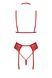 Комплект Kissable Bondage Kiss Set Red L/XL SX1963 фото 9