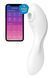 Вакуумный смарт-стимулятор с вибрацией Satisfyer Curvy Trinity 5 (White), управление со смартфона SO6725 фото 1