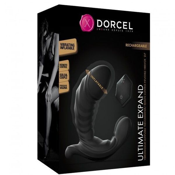 Універсальний вібратор зі стволом, що надувається Dorcel ULTIMATE EXPAND SO5074