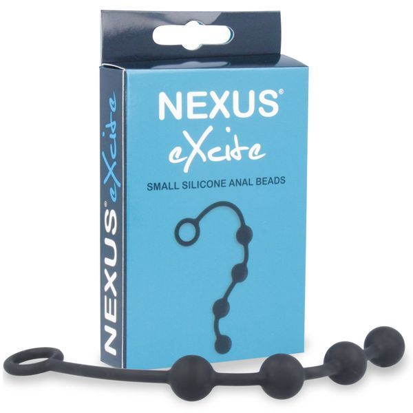 Анальные шарики Nexus Excite Small Anal Beads, силикон, макс. диаметр 2см SO1767