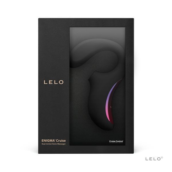 Клиторально-вагинальный звуковой стимулятор LELO Enigma Cruise Black SO8072