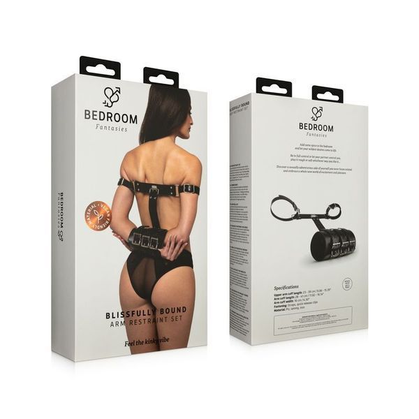 Фіксатор для рук Bedroom Fantasies Blissfully Bound Arm Restraint Set - Black SX2220