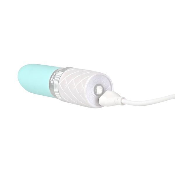 Вибратор помада Pillow Talk Lusty Luxurious Flickering Massager - Teal SO7752