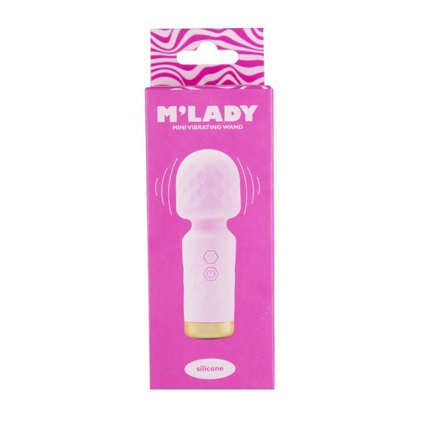 Вибромассажер M&rsquo;Lady Mini Vibrating Wand Pink SX3145