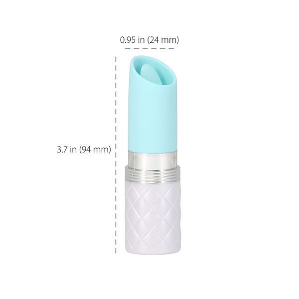 Вибратор помада Pillow Talk Lusty Luxurious Flickering Massager - Teal SO7752