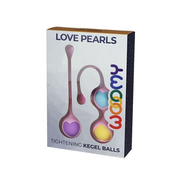 Вагинальные шарики Wooomy Love Pearls SX3127