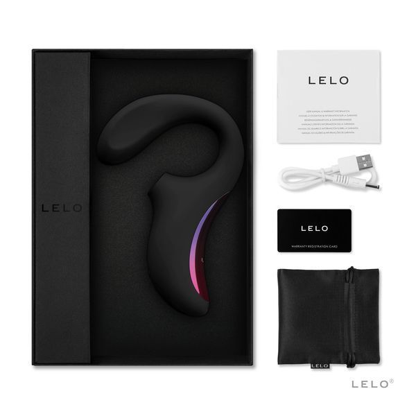 Клиторально-вагинальный звуковой стимулятор LELO Enigma Cruise Black SO8072